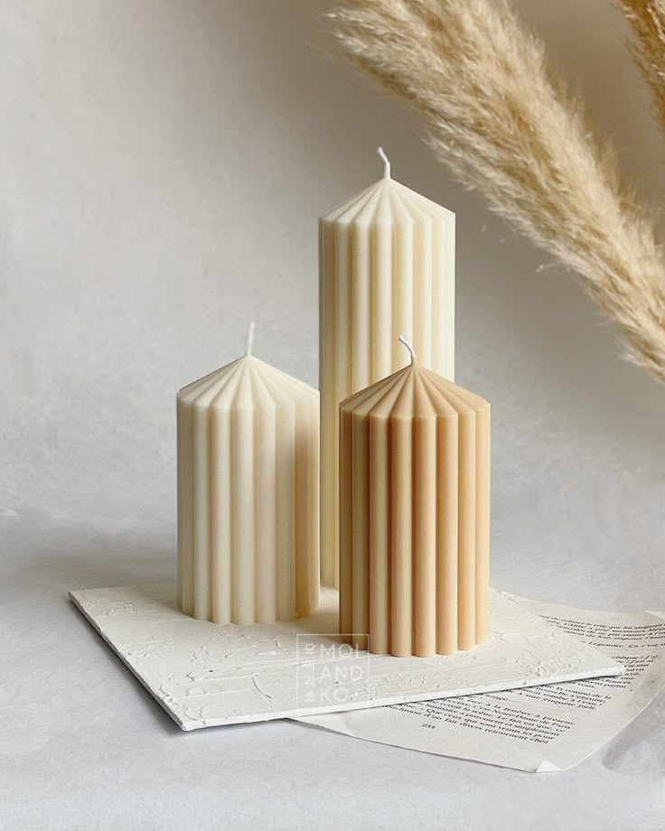 Pillar & taper candle